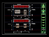 Nhà trực bảo vệ kích thước : 6.6x7.2m